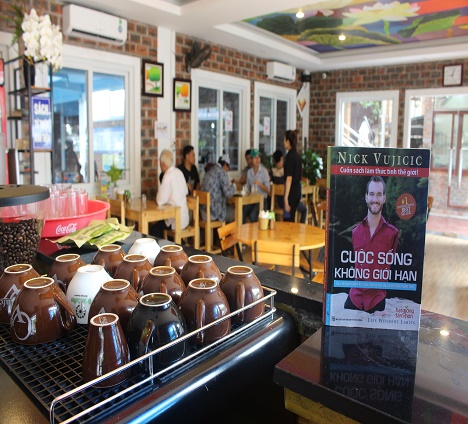 cafe đọc sách tại Vĩnh Yên